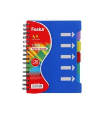Foska A5 Note Books(120Pgs)